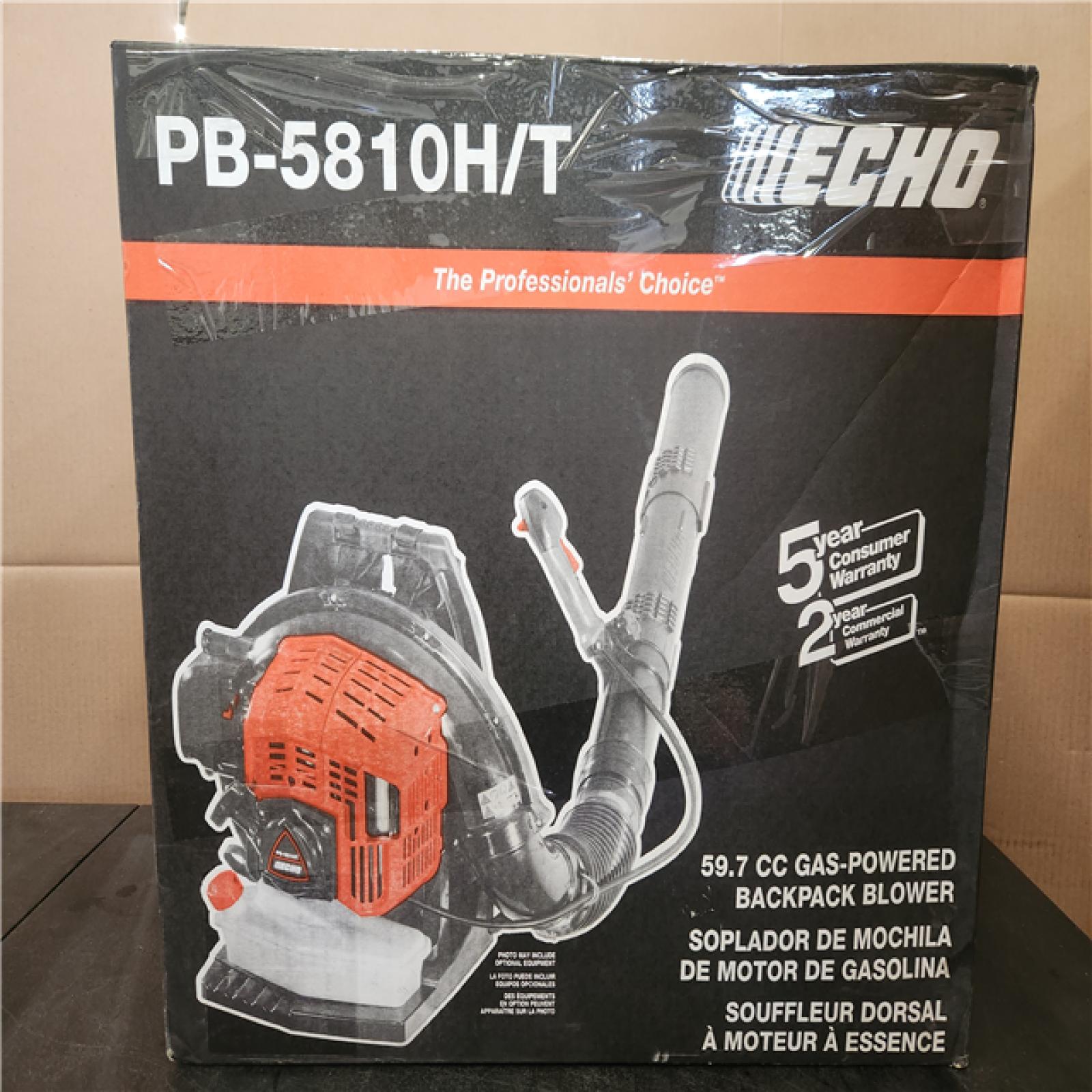 Phoenix LIKE NEW ECHO 200 MPH 700 CFM 59.7 cc Gas Low Exhaust Emission Engine Backpack Leaf Blower with Tube-Mounted Throttle