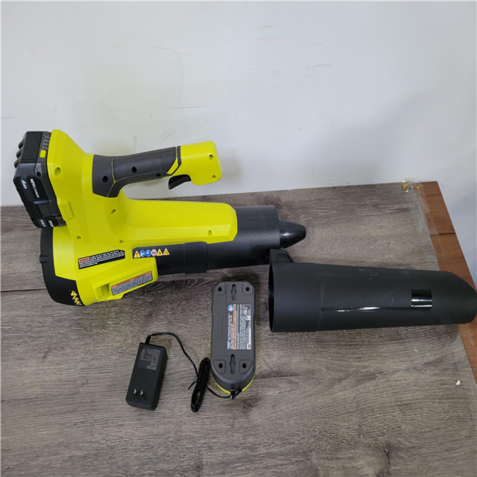 California AS-IS Ryobi One+ 350 CFM 18V Blower Kit