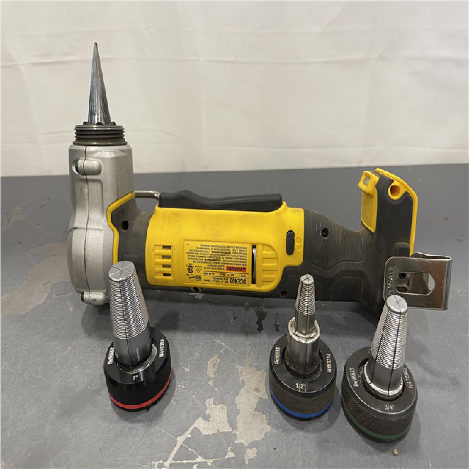 AS-IS - DEWALT 20V MAX Cordless 1 in. PEX Expansion Tool, PEX Expander Grease and Case