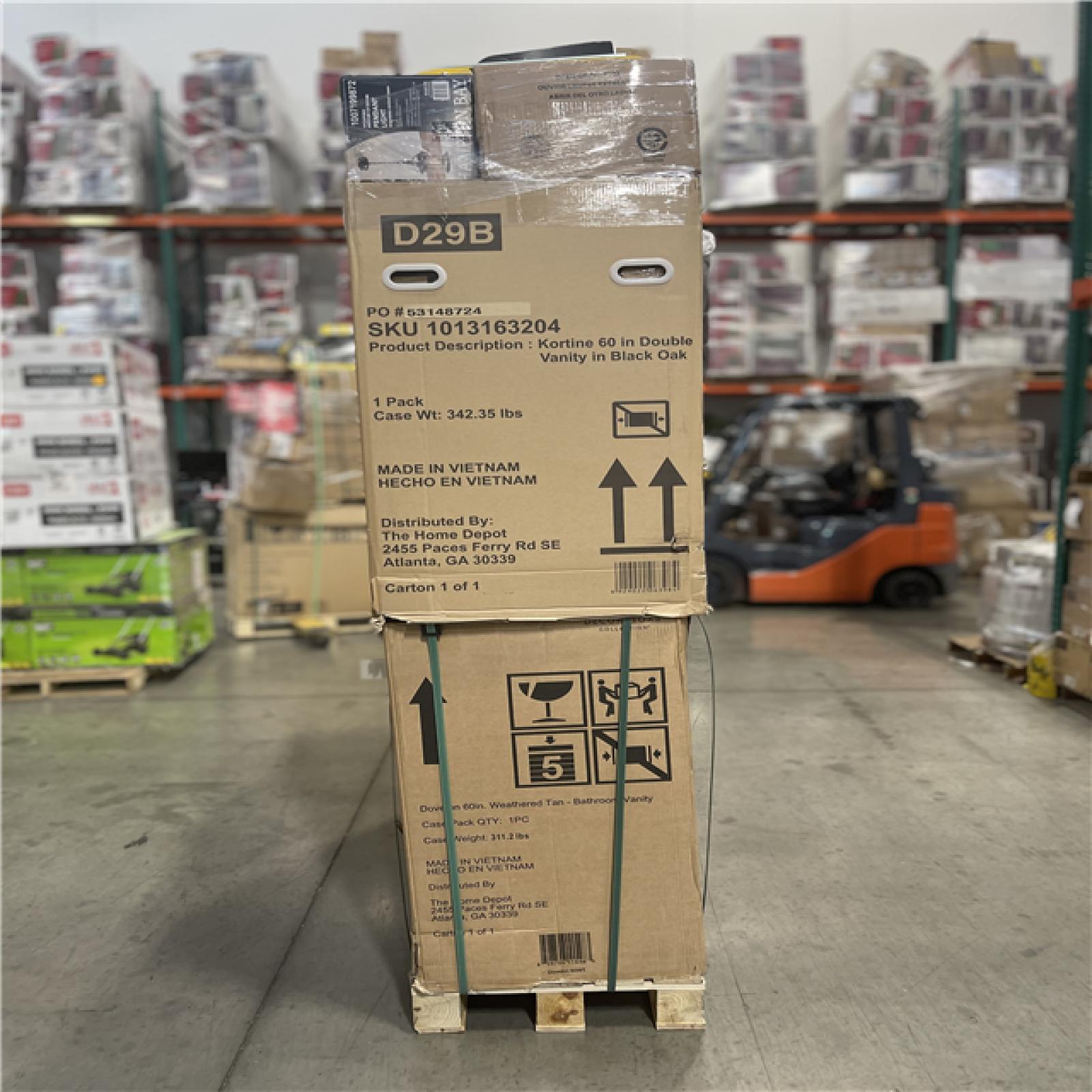 DALLAS LOCATION- AS-IS HOME IMPROVEMENT PALLET