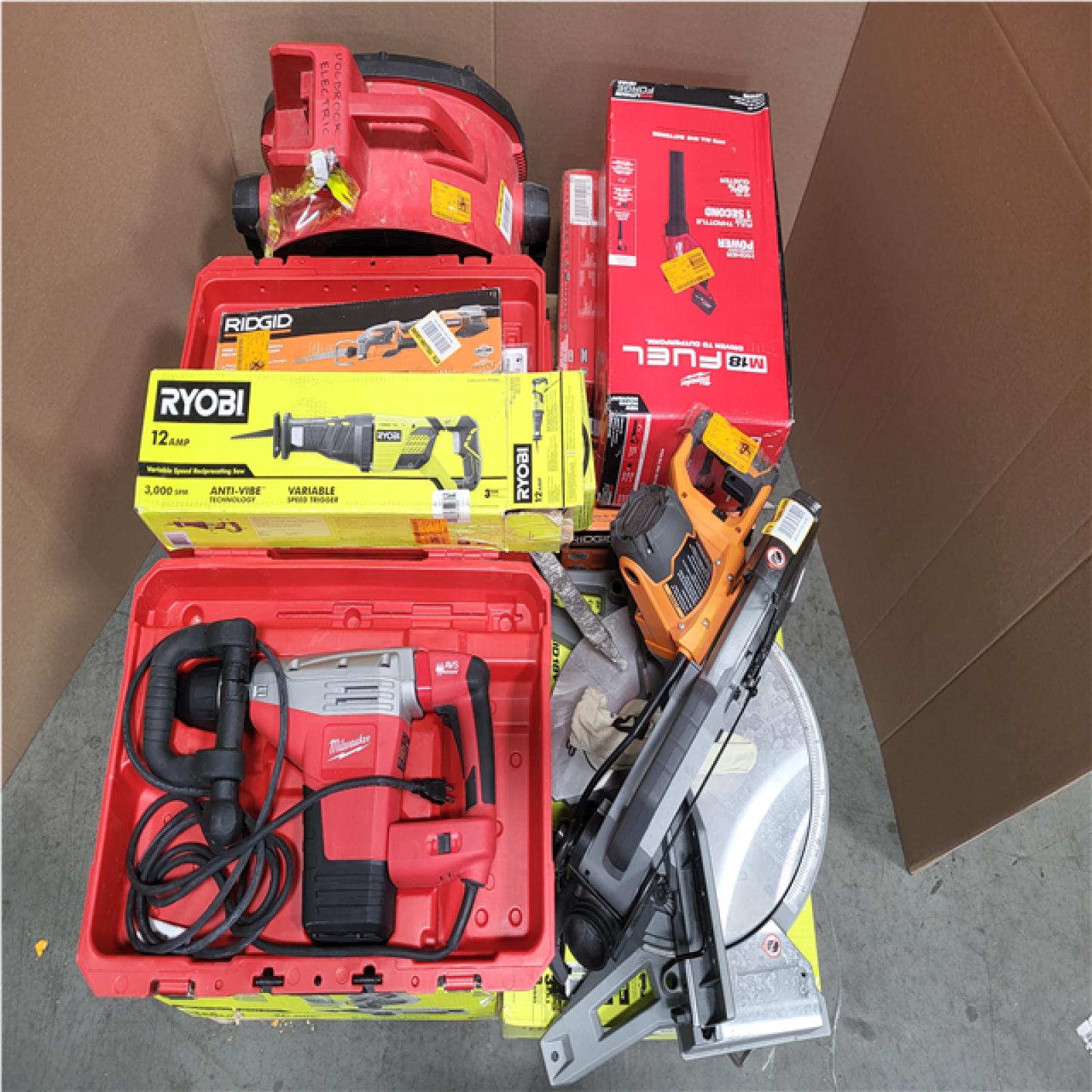 CALIFORNIA AS-IS TOOL PALLET
