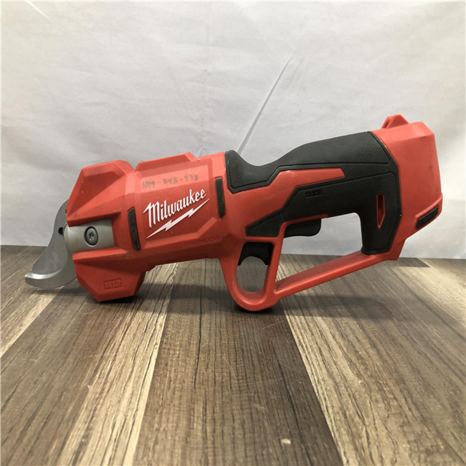 AS-IS Milwaukee 12V Cordless Brushless Pruner Shears (Tool Only)