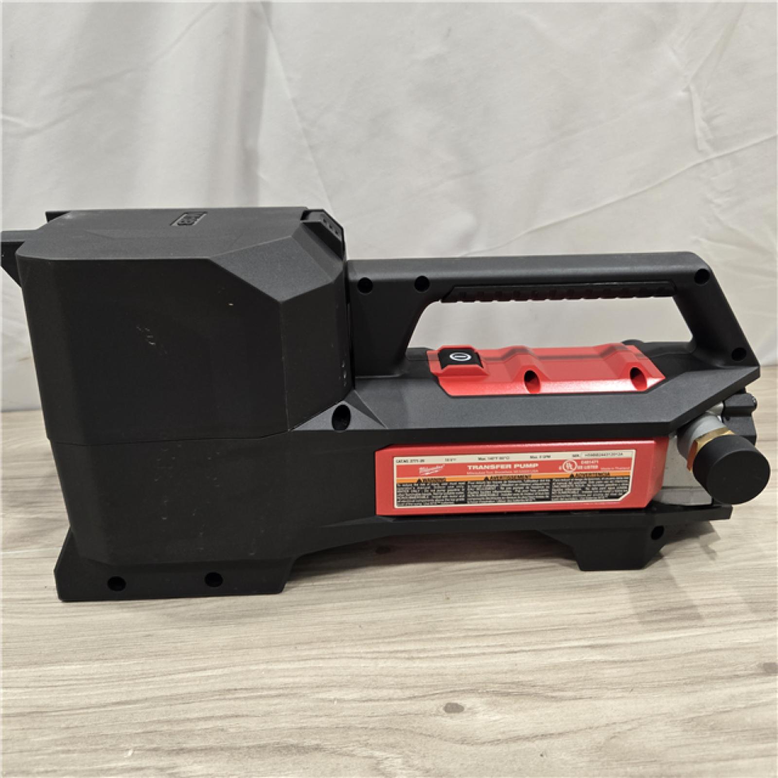 AS-IS Milwaukee 18V 1/4 HP Cordless Transfer Pump (Tool Only)
