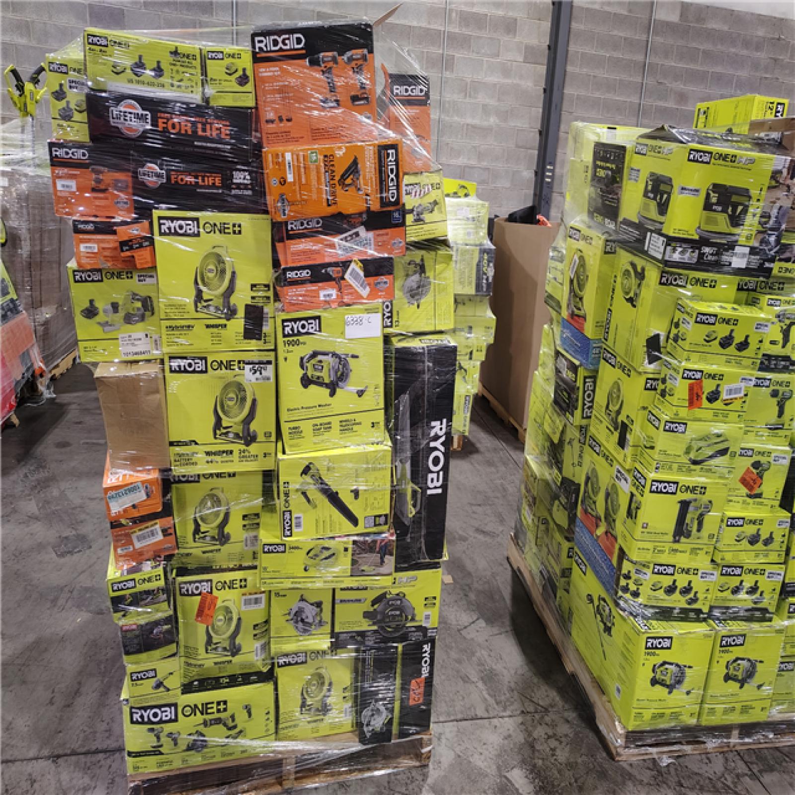 Pittston Location As-Is Power Tools Partial Truckload (8 Pallets) 6338-C