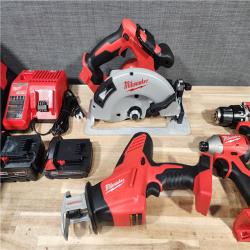 HOUSTON LOCATION - AS-IS Milwaukee M18 4-Tool Combo Kit