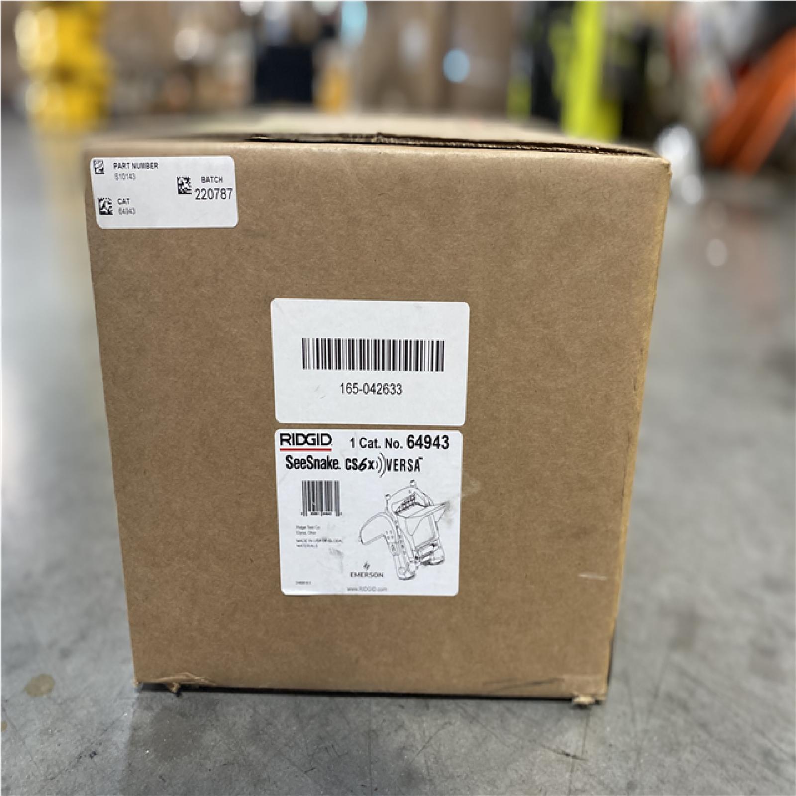 DALLAS LOCATION- NEW!- RIDGID SeeSnake® CS6x Versa™ 5.7 in. Monitor System