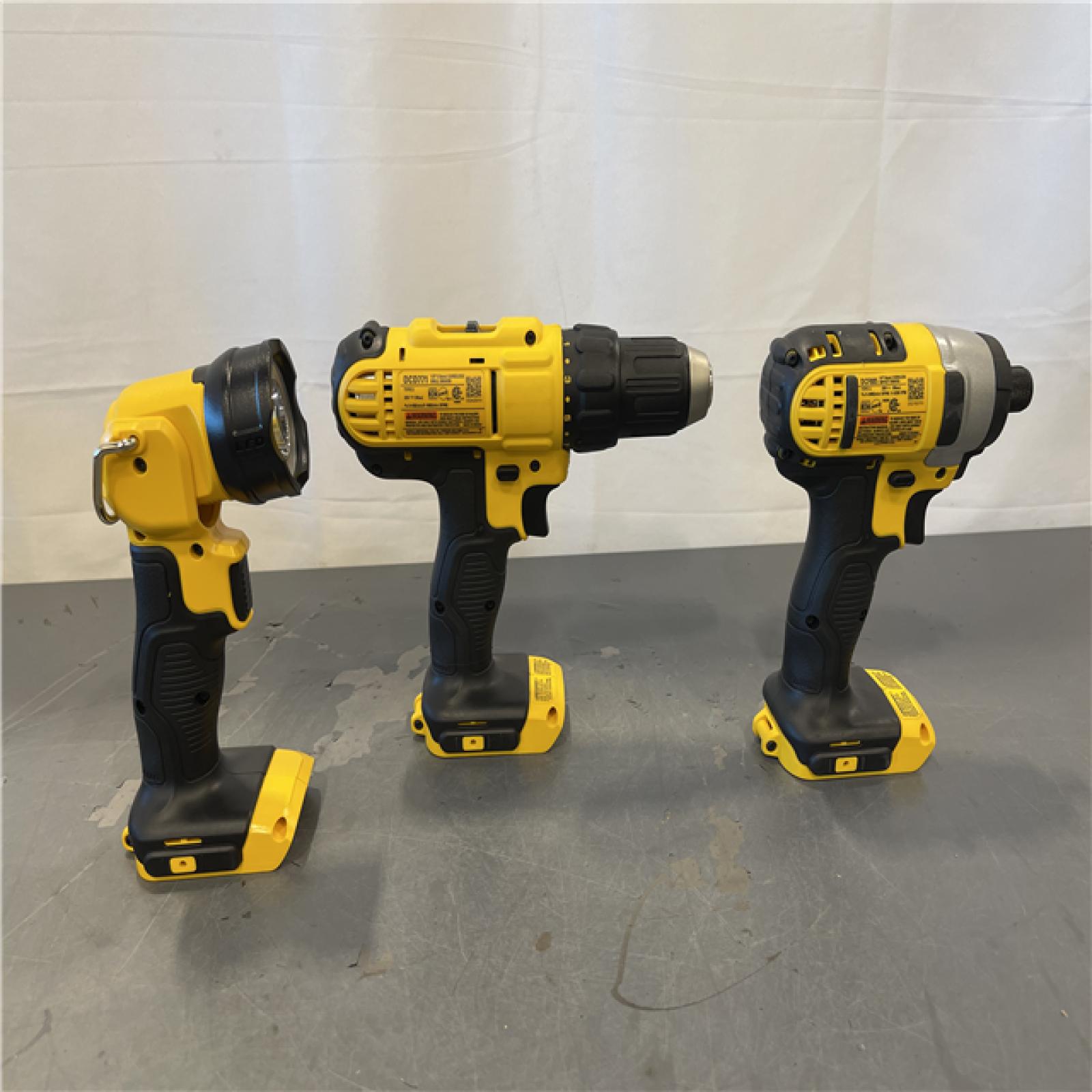 AS-IS - DEWALT 20V MAX Lithium-Ion Brushed Cordless (10-Tool) Combo Kit