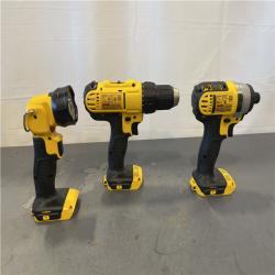 AS-IS - DEWALT 20V MAX Lithium-Ion Brushed Cordless (10-Tool) Combo Kit