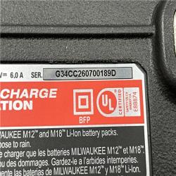 AS-IS Milwaukee 12-Volt/18-Volt Lithium-Ion Multi-Voltage 6-Port Sequential Rapid Battery Charger
