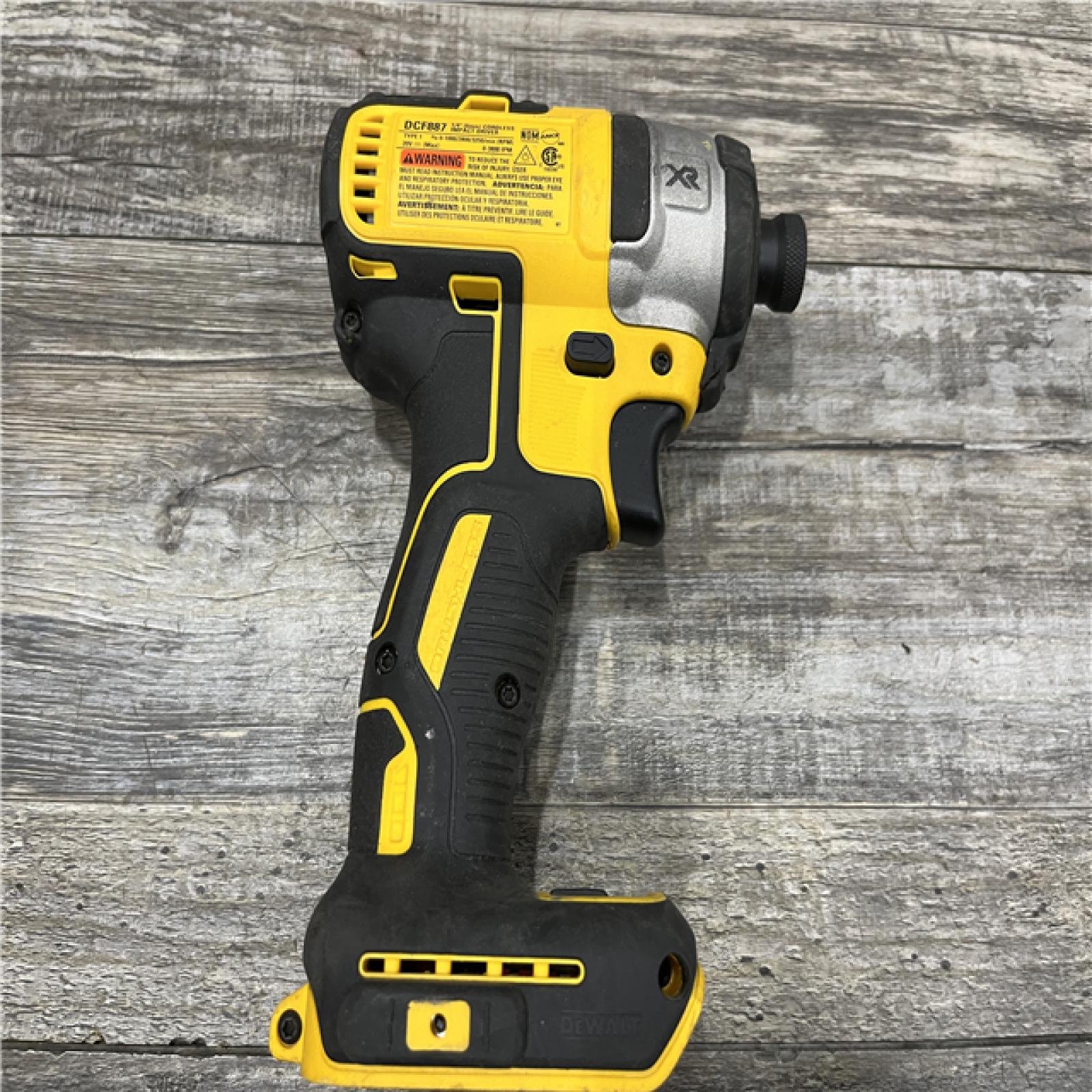 AS-IS DEWALT 20V MAX XR Cordless Brushless 3-Speed 1/4 in. Impact Driver (Tool-Only)