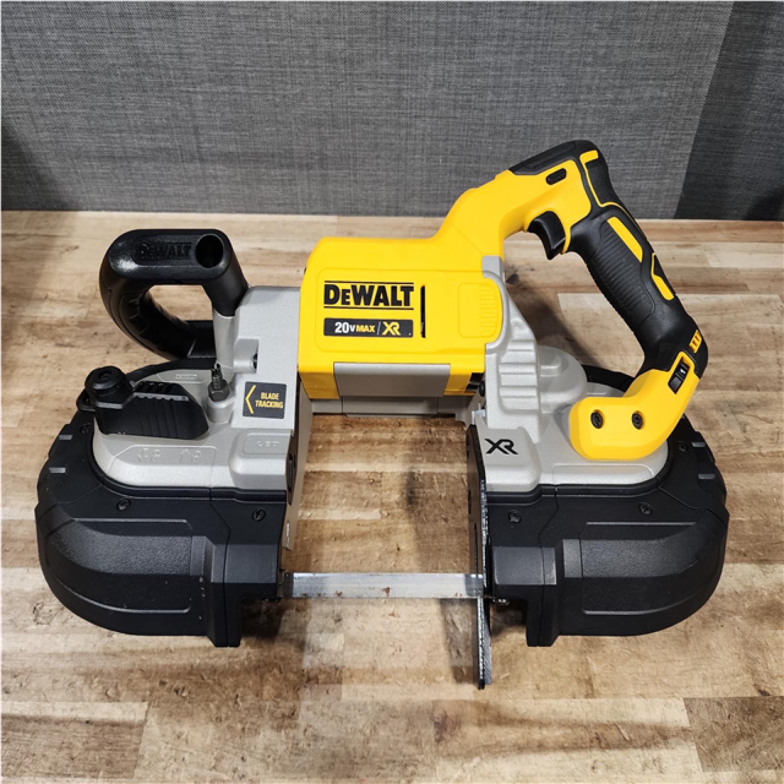 HOUSTON LOCATION - AS - IS DEWALT 20V MAX XR Cordless Li-Ion 5 Band Saw (TOOL ONLY)
