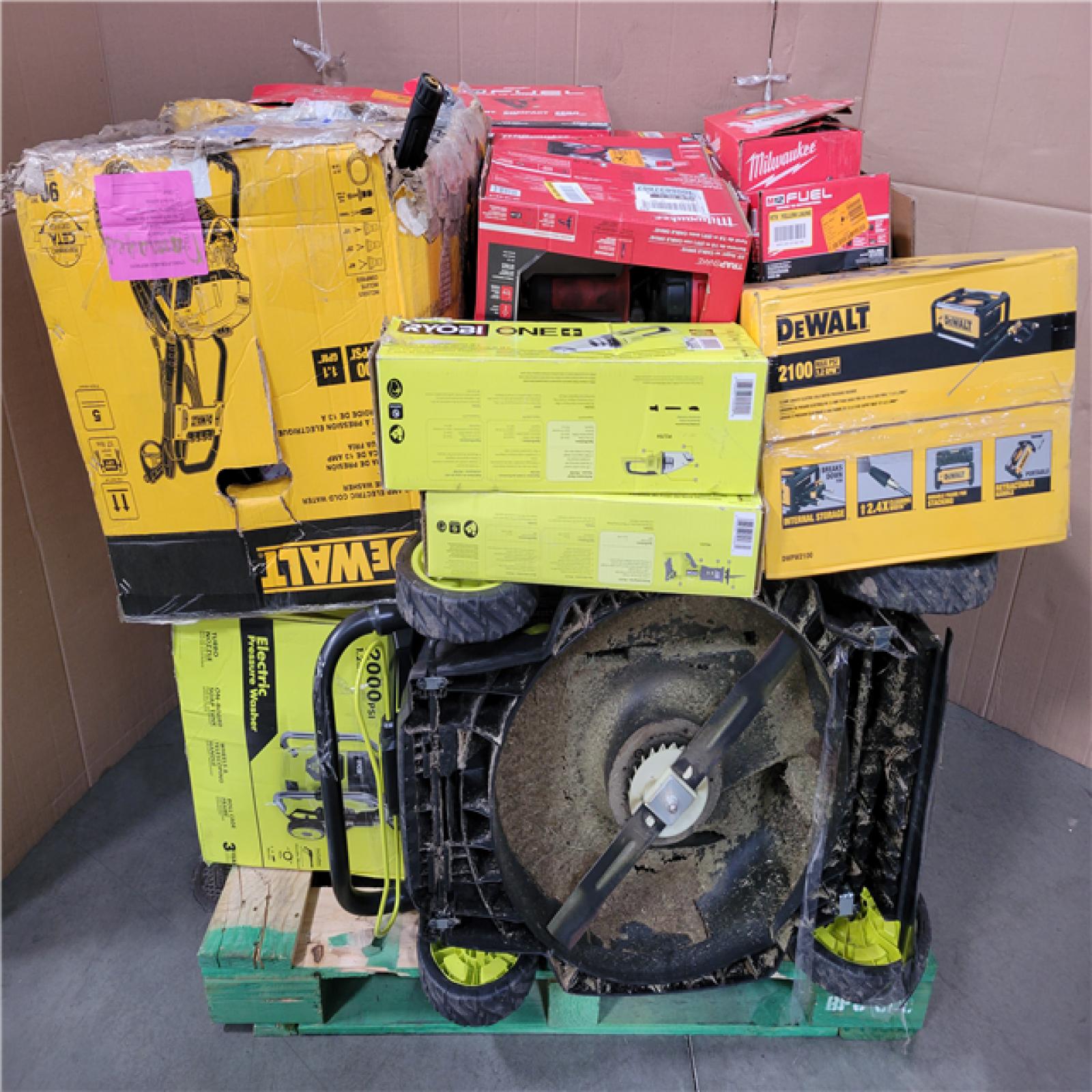 CALIFORNIA AS-IS TOOL PALLET