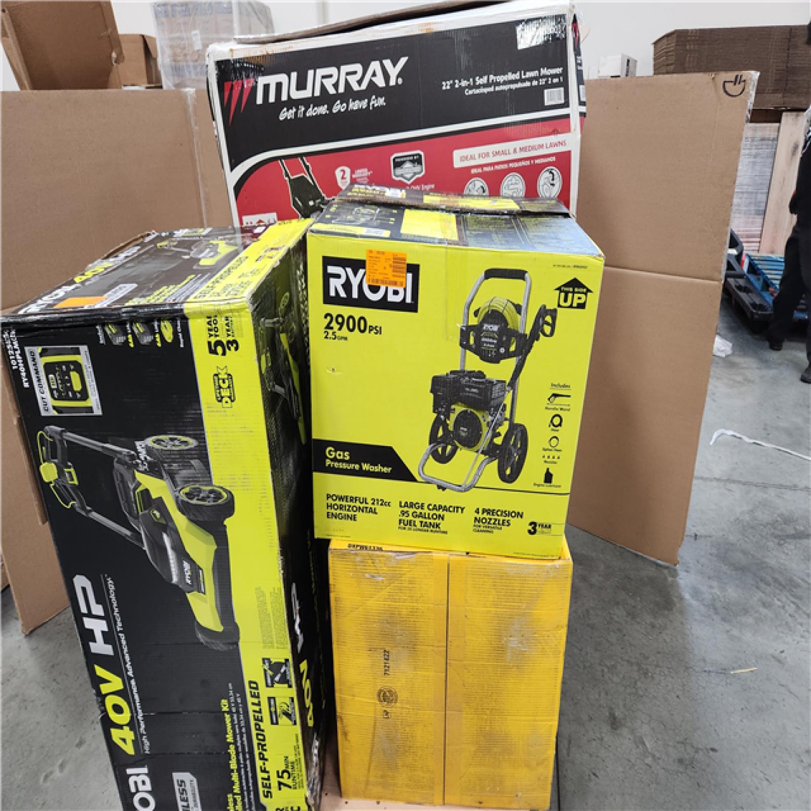 CALIFORNIA AS-IS OUTDOOR POWER EQUIPMENT
