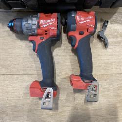 AS-IS Milwaukee FUEL 18V Lithium-Ion Brushless Cordless Hammer Drill and Impact Driver Combo Kit