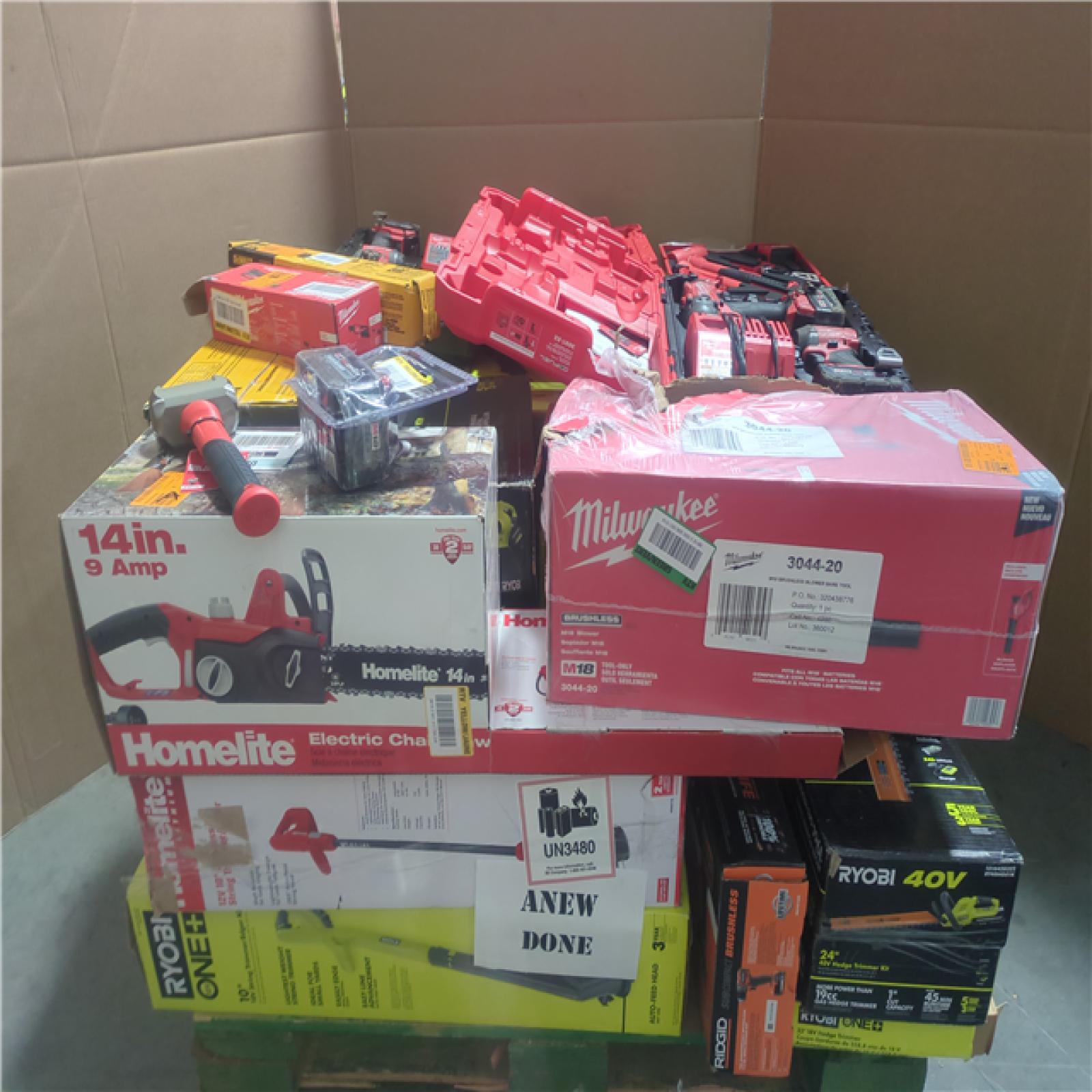 CALIFORNIA AS-IS TOOL PALLET