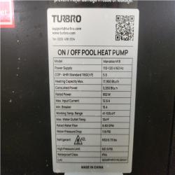 Phoenix LIKE NEW Manatee Pool Heat Pump, 18K BTU