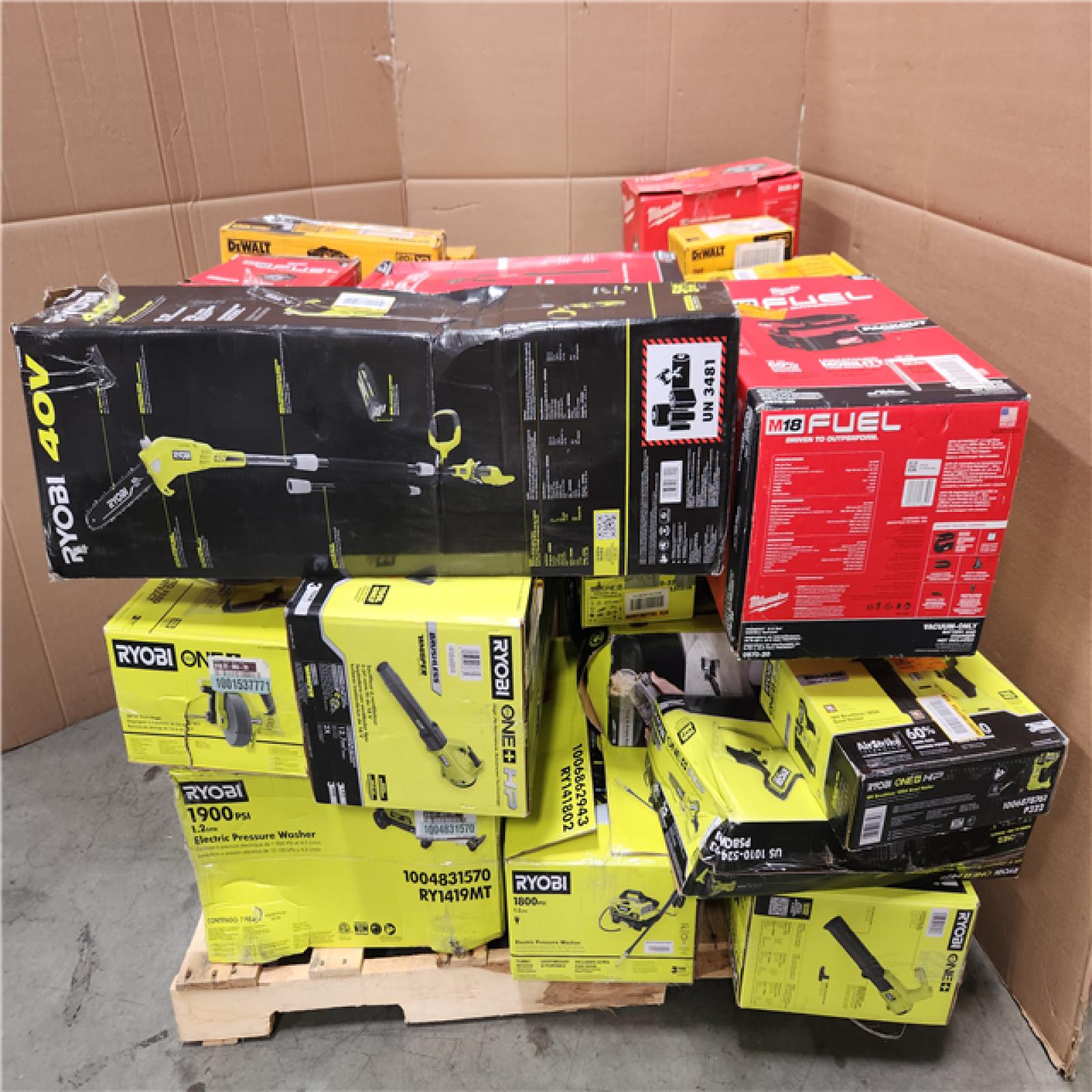 CALIFORNIA AS-IS TOOL PALLET