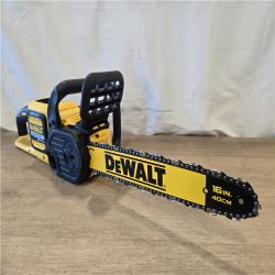 AS-IS DEWALT FLEXVOLT 60V MAX 16in. Cordless Chainsaw Kit