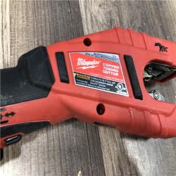 AS-IS Milwaukee 12V Lithium-Ion Cordless Copper Tubing Cutter (Tool-Only)