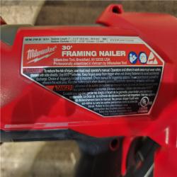 HOUSTON LOCATION - AS-IS Milwaukee FUEL 3-1/2 in. 18-Volt 30-Degree Lithium-Ion Brushless Cordless Framing Nailer (Tool-Only)
