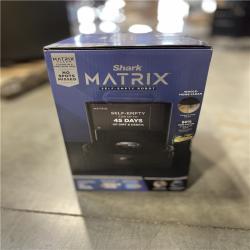 NEW! - Shark Matrix Self Emptying 13.39 in. Robotic Vacuum with Smart Navigation Self-Cleaning Brushroll in Black