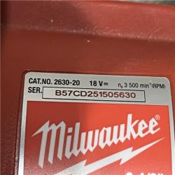 AS-IS Milwaukee 18V Lithium-Ion Cordless 6-1/2 in. Circular Saw (Tool-Only)