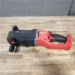 Houston Location AS-IS Milwaukee FUEL 18V Lithium-Ion Brushless Cordless GEN 2 SUPER HAWG 7/16 in. Right Angle Drill (Tool-Only)