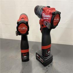 AS-IS - Milwaukee M12 FUEL 12-Volt Lithium-Ion Brushless Cordless Hammer Drill and Impact Driver Combo Kit