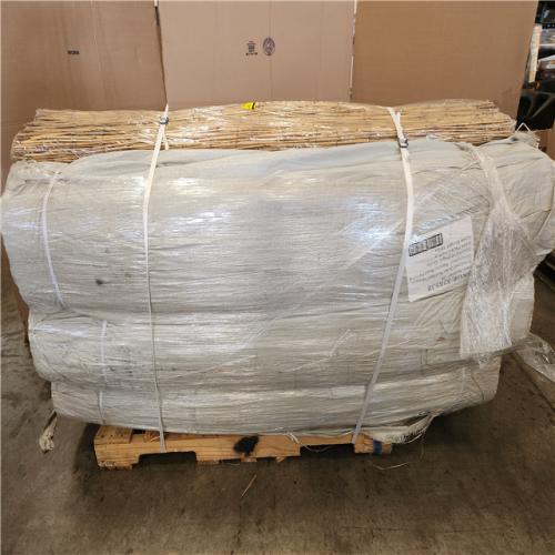 Phoenix NEW Backyard X-Scapes 6 ft. H x 16 ft. L Natural Jumbo Reed Bamboo Fencing Pallet (32-Pieces))