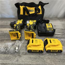 AS-IS DEWALT ATOMIC 20-Volt MAX Lithium-Ion Cordless Combo Kit