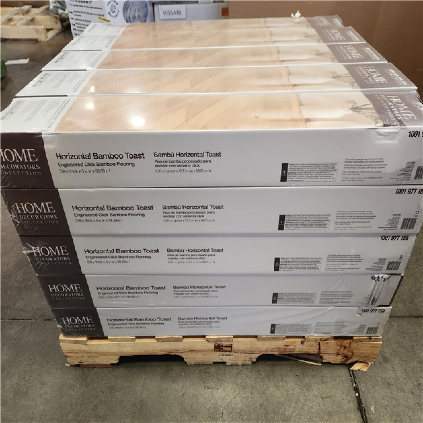 Phoenix NEW Home Decorators Collection Horizontal Toast 3/8 in. T x 5 in. W Bamboo Flooring (335 sqft/25 case)