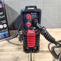 HOUSTON LOCATION - AS-IS Lincoln Electric WELD-PAK 90i MIG and Flux-Cored Wire Feeder Welder with Gas Regulator