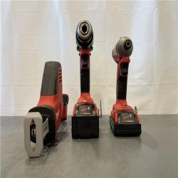 AS-IS - Milwaukee M18 18-Volt Lithium-Ion Brushless Cordless Combo 4 Tool Kit