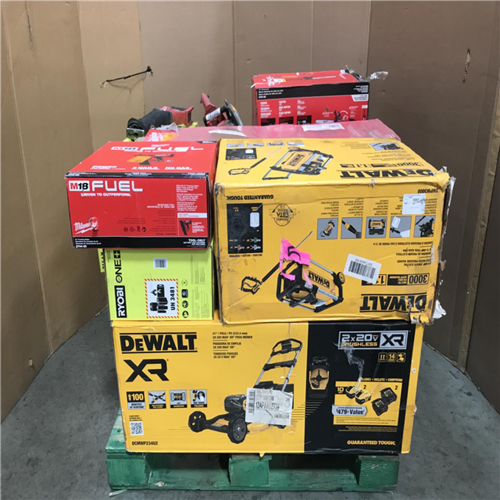 CALIFORNIA AS-IS TOOL PALLET