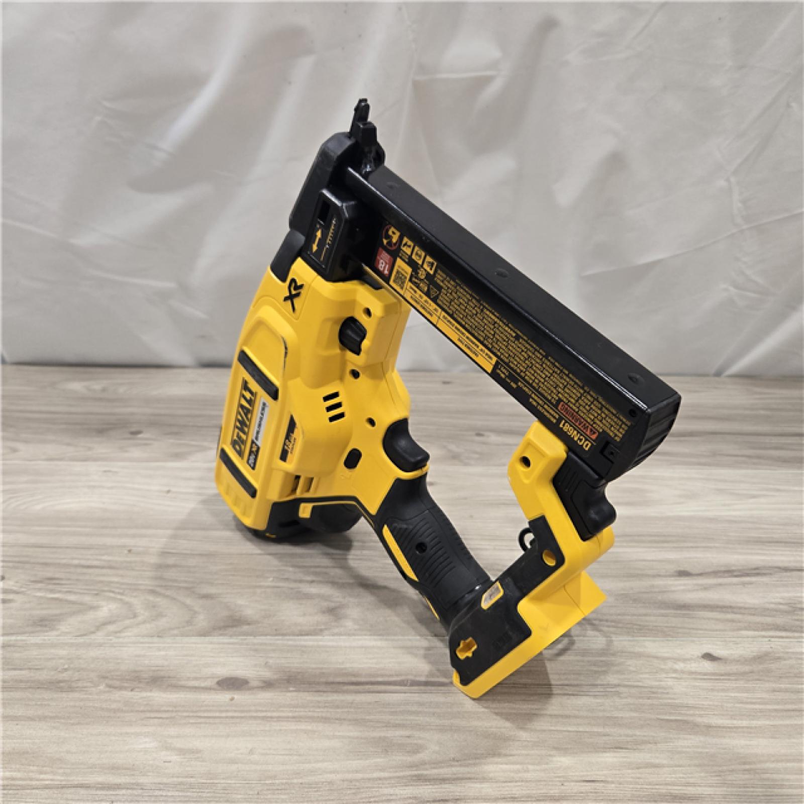 AS-IS DEWALT Cordless 18-Gauge Narrow Crown Stapler (Tool Only)