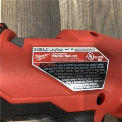 AS-IS Milwaukee FUEL 18-Volt Lithium-Ion Brushless Cordless Gen ll 16-Gauge Straight Finish Nailer (Tool Only)