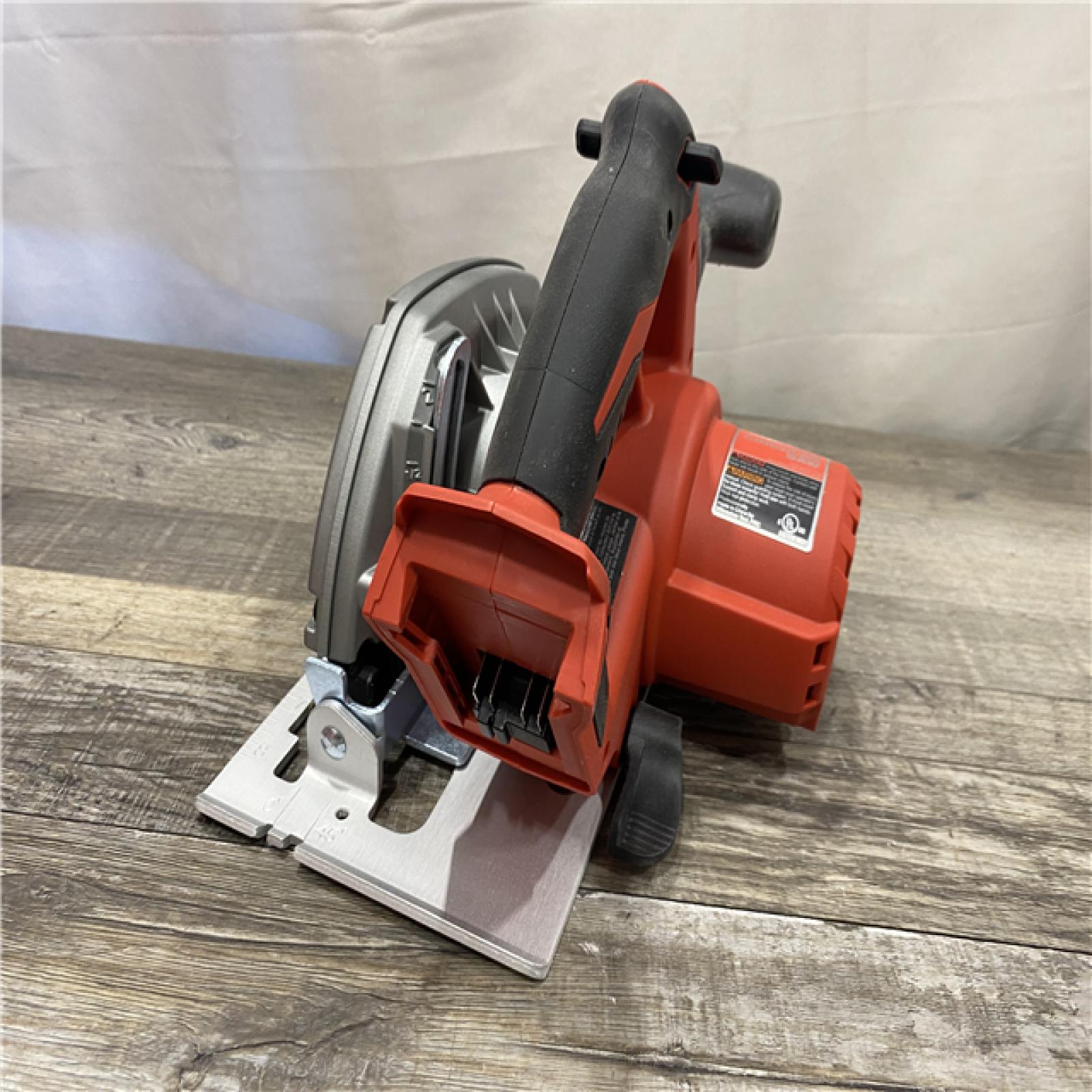 AS-IS Milwaukee 18V Lithium-Ion Cordless 6-1/2 in. Circular Saw (Tool-Only)