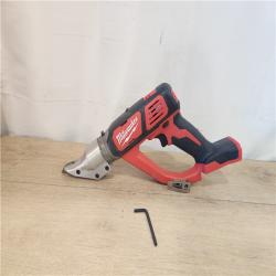 AS-IS- Milwaukee 18-Volt Lithium-Ion Cordless 18-Gauge Double Cut Metal Shear (Tool-Only)