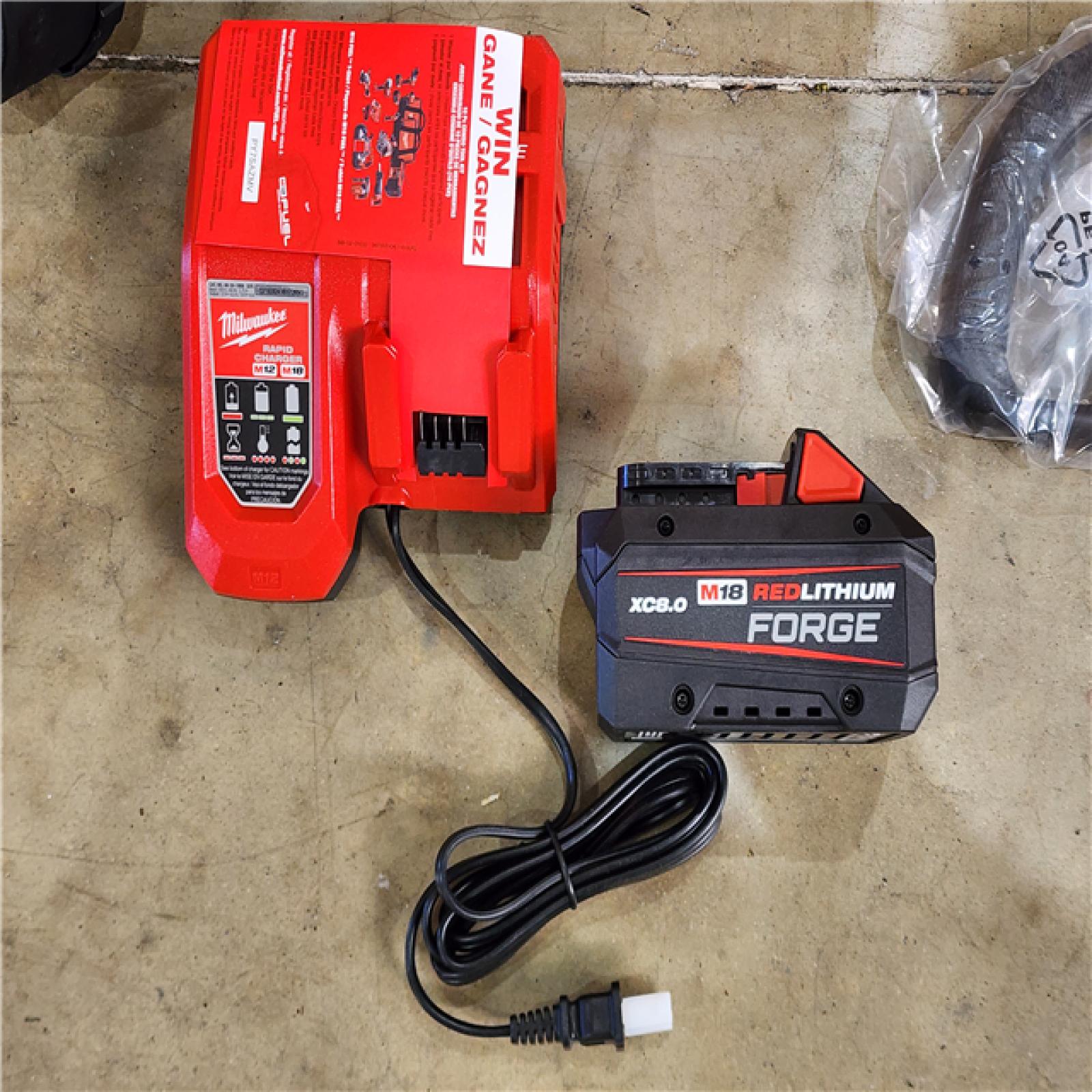 HOUSTON LOCATION - AS-IS (APPEARS LIKE NEW) M18 FUEL 18V 16 in. Brushless Cordless Battery Powered String Trimmer W/QUIK-LOK Attachment Capability & 8.0 Ah Battery