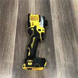 AS-IS DEWALT ATOMIC 20V MAX Cordless Brushless Compact 1/4 in. Impact Driver (Tool Only)