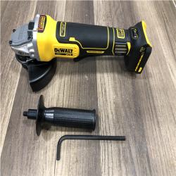 AS-IS DEWALT 20V XR Cordless 4-1/2. in. to 5 in. Variable Speed Angle Grinder (Tool Only)