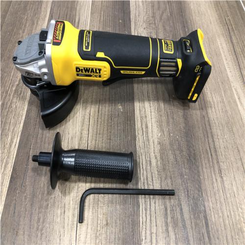 AS-IS DEWALT 20V XR Cordless 4-1/2. in. to 5 in. Variable Speed Angle Grinder (Tool Only)