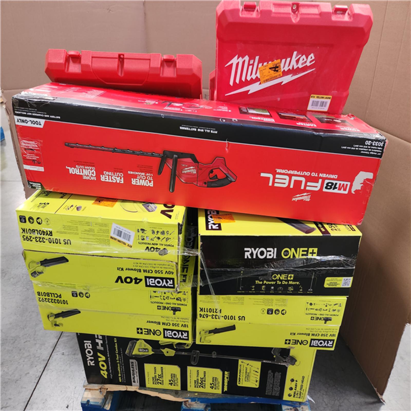 CALIFORNIA AS-IS TOOL PALLET