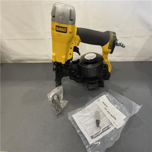 AS-IS - DeWalt 1-3/4 in. 15 Degree Pneumatic Coil Roofing Nailer