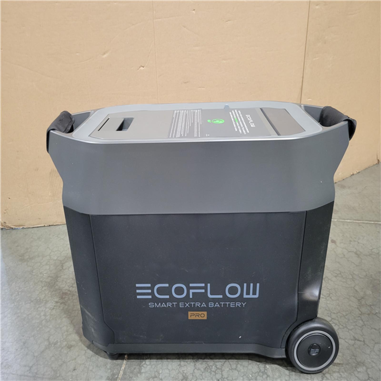 CALIFORNIA AS-IS LIKE NEW ECOFLOW PRO PORTABLE GENERATOR