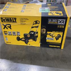As-Is -DEWALT 2x20V MAX 21 in. Cordless Battery Powered Push Lawn Mower Kit with (2) 10 Ah Batteries and Chargers