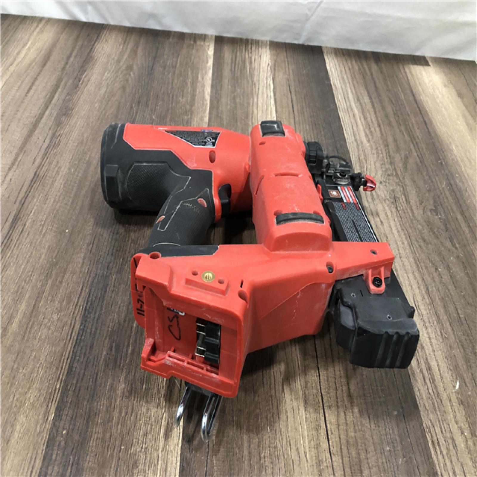 AS-IS Milwaukee FUEL 18-Volt Lithium-Ion Brushless Cordless Gen II 18-Gauge Brad Nailer (Tool-Only)