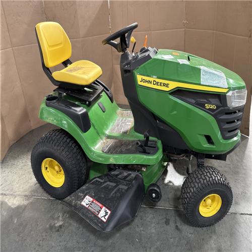 California AS-IS John Deere S120 Riding Mower