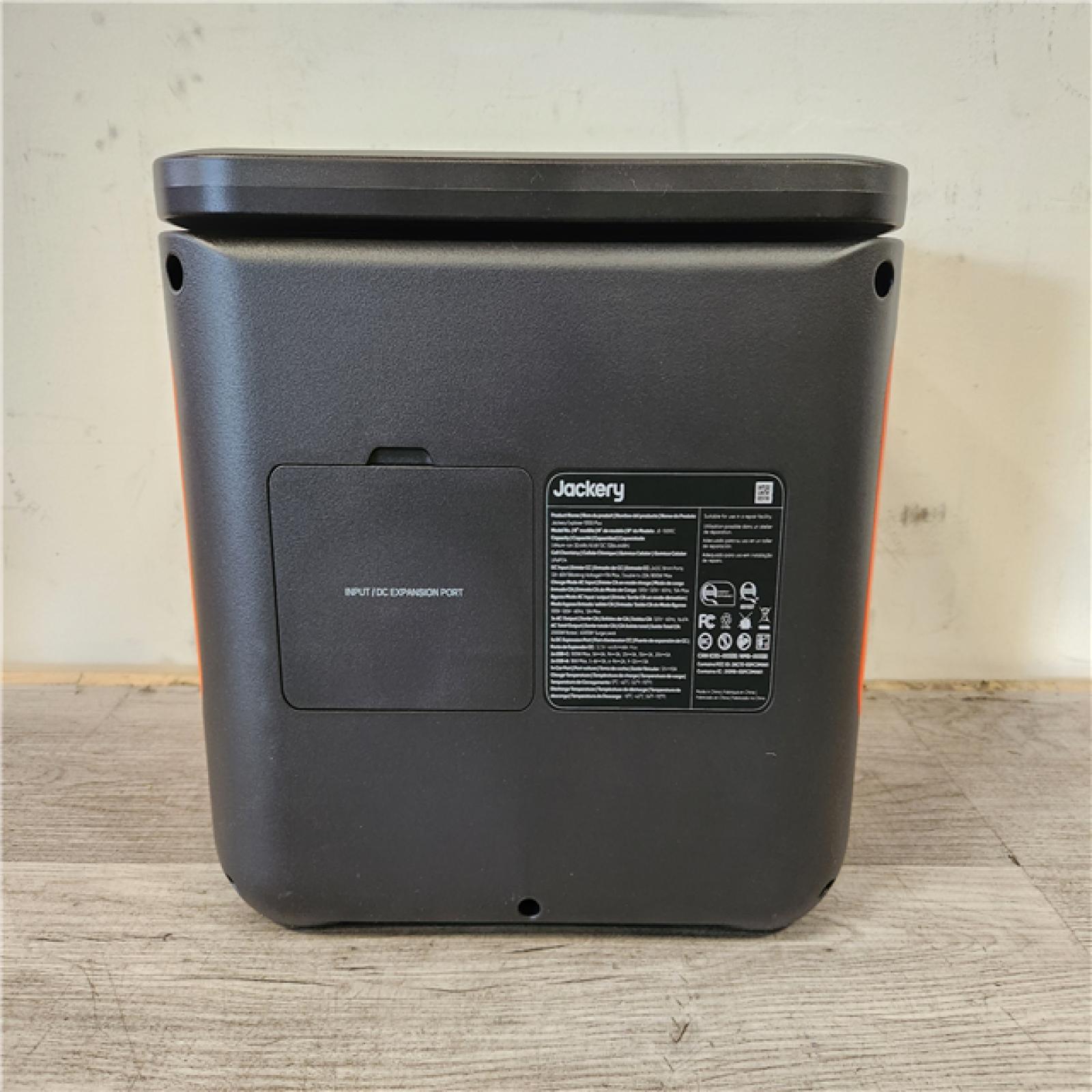 Phoenix Location AS-IS Jackery Solar Generator Explorer 1000 Plus 1264.64Wh/2000W Model No. JE-1000C
