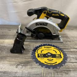 AS-IS DEWALT 20V MAX Cordless Brushless 6-1/2 in. Sidewinder Style Circular Saw (Tool Only)